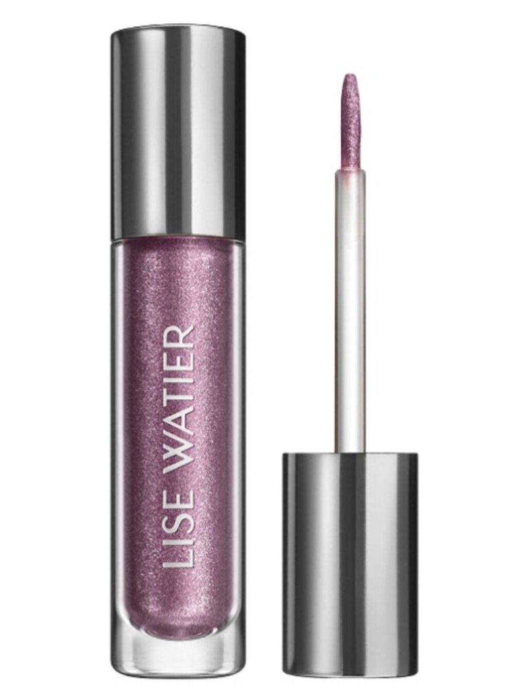 Lise Watier Liquid Liner and Eyeshadow In Vega Purple Glitter